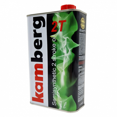 Мастило 2Т Kamberg напівсинтетика ЗЕЛЕНЕ 1Л(ж.б)-12шт.ящ